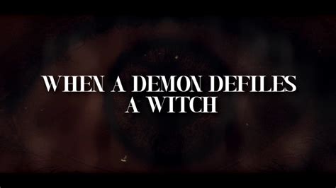 When a demon defiles a qitch